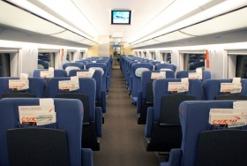 Economy class (2° classe) sul treno Sapsan - In Russia con Max