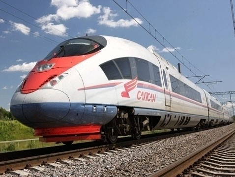 Treno Sapsan ad alta velocità, per viaggiare da Mosca a San Pietroburgo - In Russia con Max