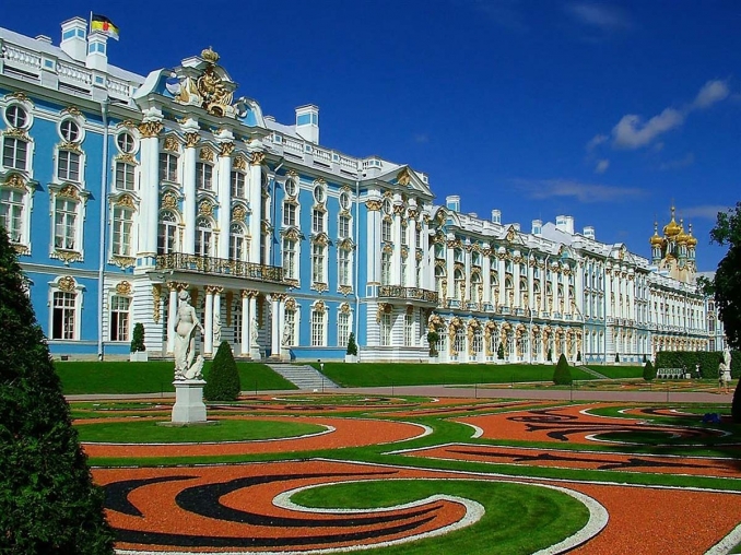 The State Museum-Preserve Tsarskoye Selo (modern Pushkin), Catherine Palace - In Russia con Max